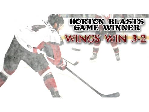WINGS WIN 3-2, Horton Blasts GW