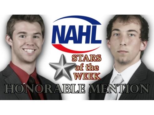Haak, Catt honored by NAHL