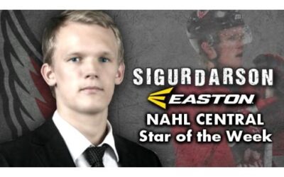 Sigurdarson Named NAHL 1st Star of the Week