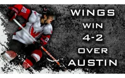 Wings Beat #1 Austin 4-2, Heller Scores 2 Goals