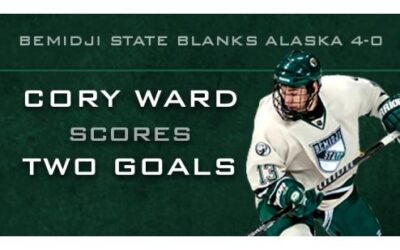 Cory Wards Scores 2, BSU Blanks Alaska 4-0