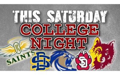 COLLEGE NIGHT – This Saturday