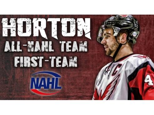 Horton Named 1st Team All-NAHL, Roo Honored