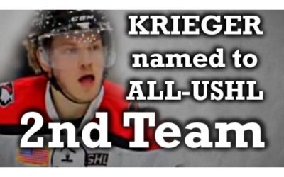 Krieger Named USHL 2nd Team