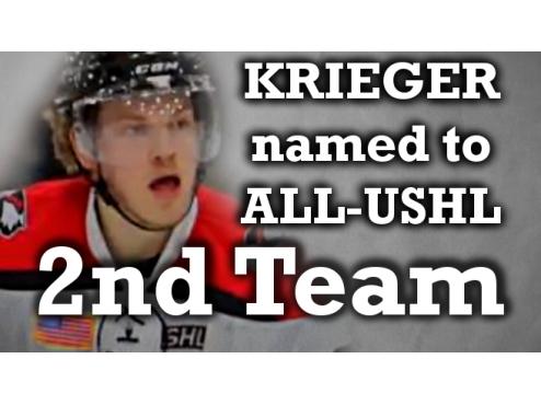Krieger Named USHL 2nd Team