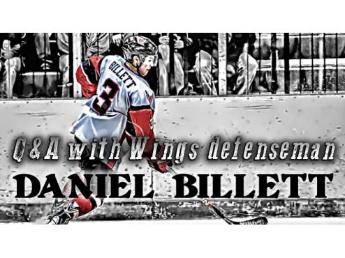 Q&A with Wings defenseman Daniel Billett
