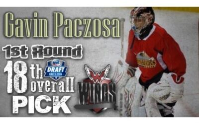 Wings Draft Goalie Paczosa – 1st Round