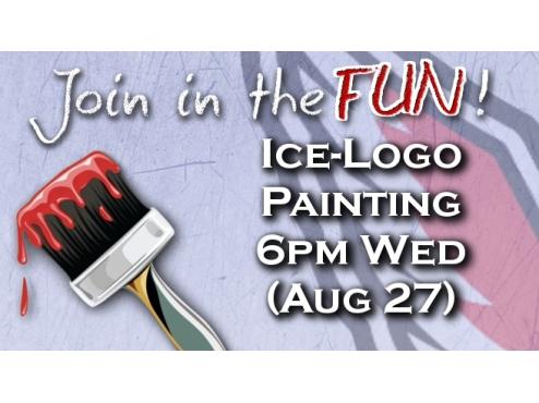 Join The Fun! Ice-Logo Painting Wed, 6pm