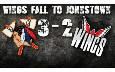 Wings Fall To Johnstown 3-2