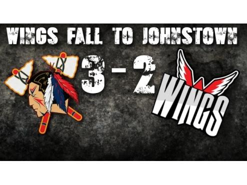 Wings Fall To Johnstown 3-2