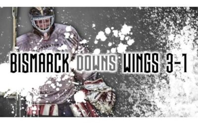 Bismarck Downs Wings 3-1