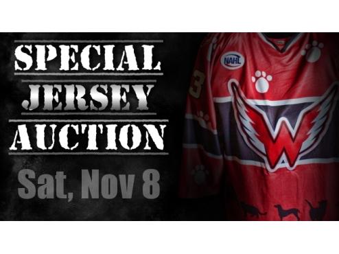 Special Jersey Auction – Sat, Nov 8