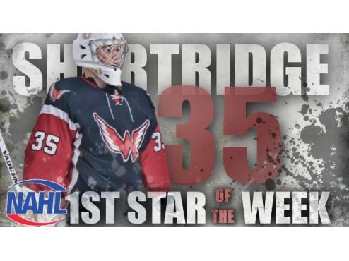 Shortridge Receives NAHL Star Of The Week