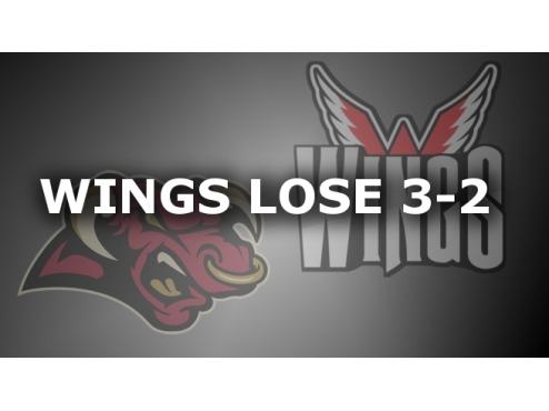 Wings Lose 3-2 @ Minot