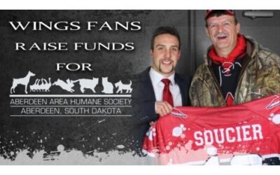 Wings Fans Help Support Area Animal Shelter