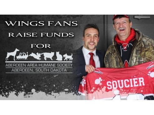 Wings Fans Help Support Area Animal Shelter