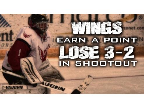 Wings Drop 4th Straight, 3-2 SO Loss