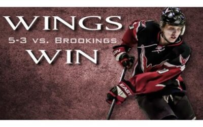 Wings Win 5-3 vs. Brookings