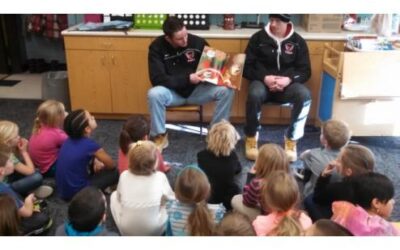 Wings Read To Children At Elementary Schools
