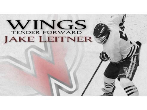 Wings Sign Bemidji HS Forward Jake Leitner