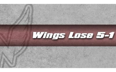Offense Struggles, Wings Lose 5-1