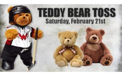 Wings-Shriners Team For Teddy Bear Toss, Saturday