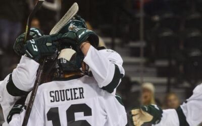 Former Wings Shine in BSU's Exhibition