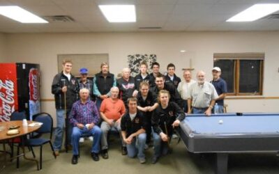 Wings Team Up With Seniors For Pool Tourney!