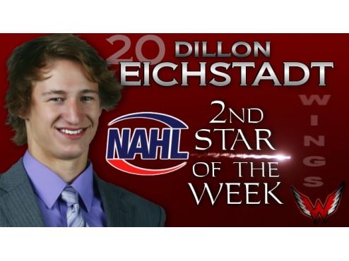 Eichstadt Named 2nd Star of the Week