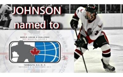 Johnson Named To World Junior A Team