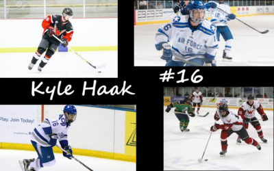 Air force Cadet Kyle Haak’s Brains helps him lead Falcons Hockey, Sophmore Class at Academy