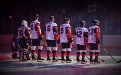 Wings vs. Blizzard Tonight at the Odde!