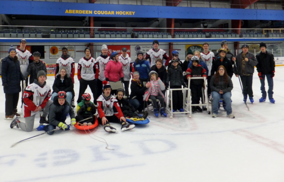 Wings Skate with School of the Blind & Visually Impaired!