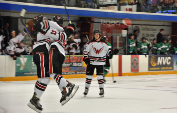 8 Different Wings Score in 9-3 Home Win Friday!