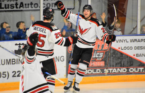Wings Win 11th Straight, 7-0 over Bismarck Friday!