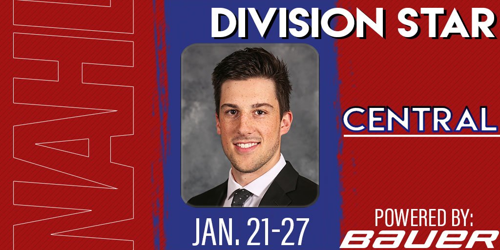 Brad Belisle Wins NAHL Central Division Player of the Week!  Sladic Honorable Mention!