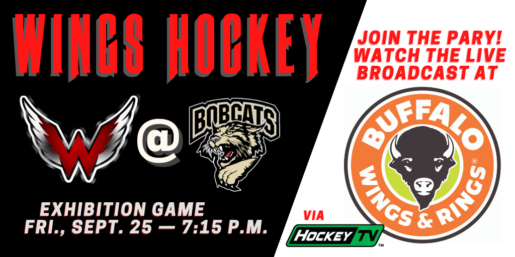 Wings head to Bismarck for exhibition matchup