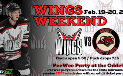 Wings host Minot Minotauros at the Odde