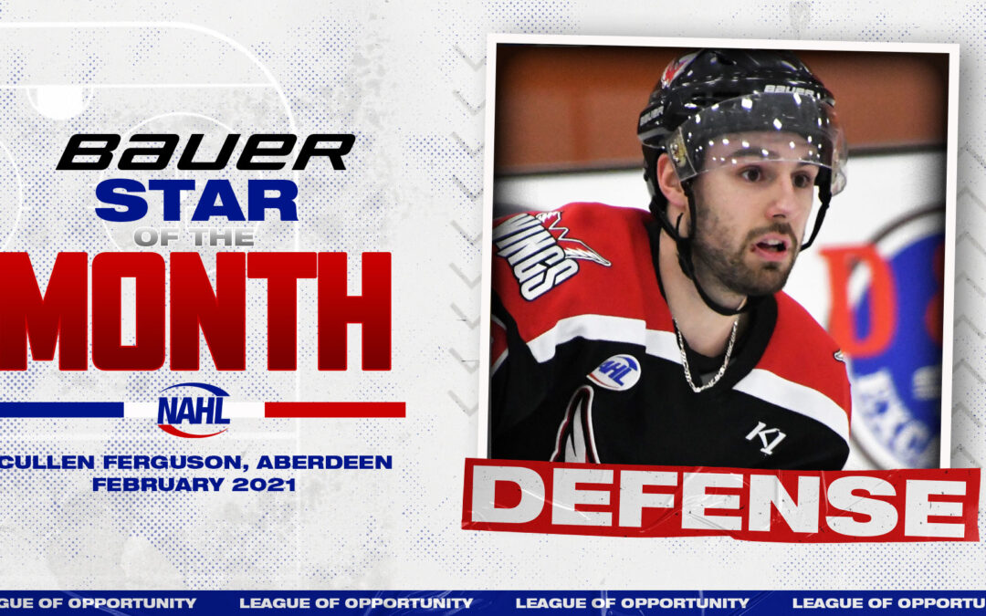 Ferguson named February Defenseman of the Month