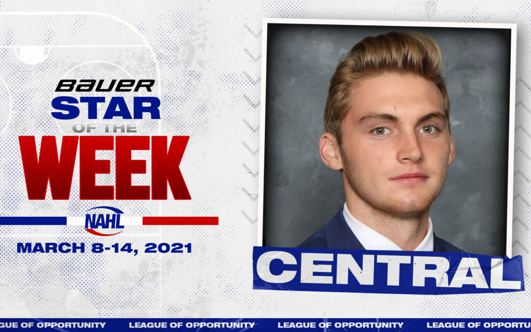 Schneider named Central Division Star of the Week