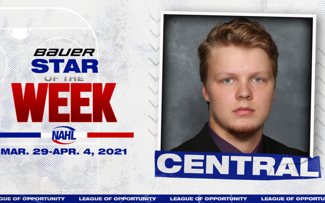 Sibell named Central Division Star of the Week