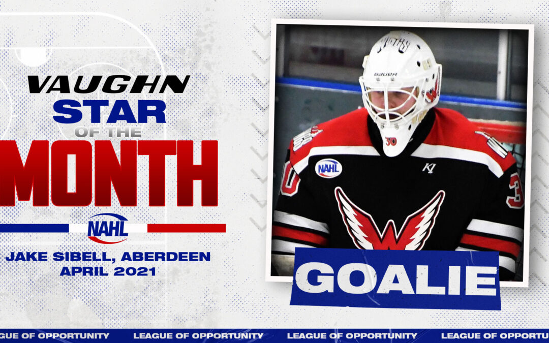 Sibell nabs fourth Goalie of the Month honors