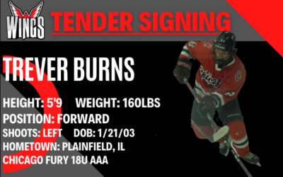 Wings sign tender Trever Burns