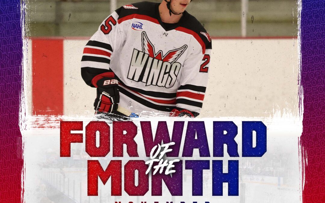 Neilson earns Forward of the Month honors