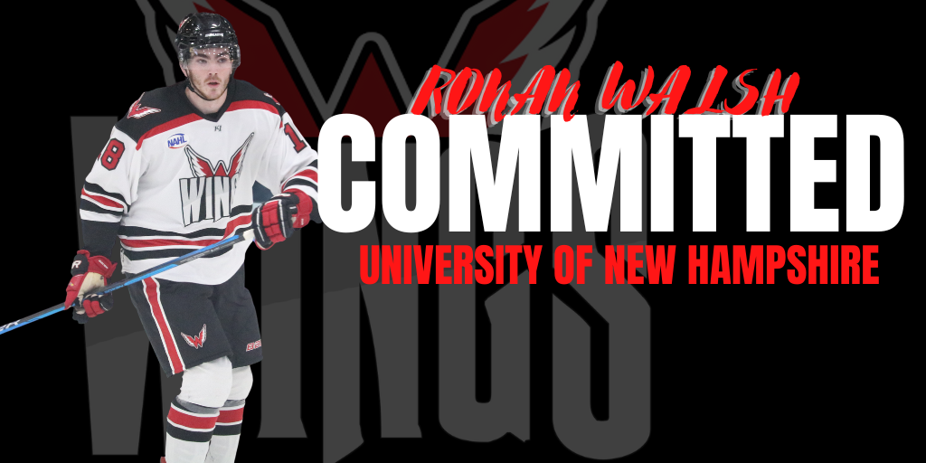 Walsh commits to DI Univ. of New Hampshire