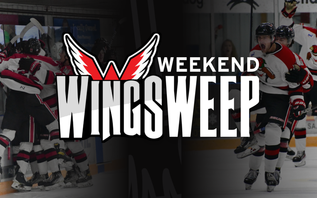 Wings steal win to complete weekend sweep