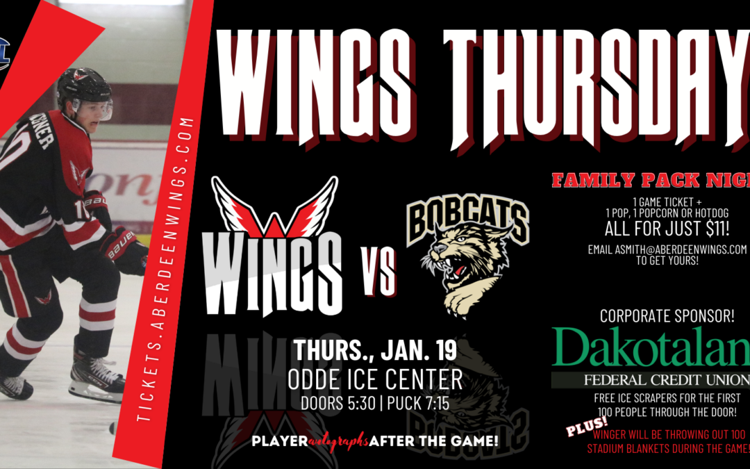 Wings kick off five-game stretch against Bismarck