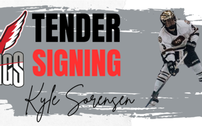 Wings Sign Kyle Sorensen To Tender!