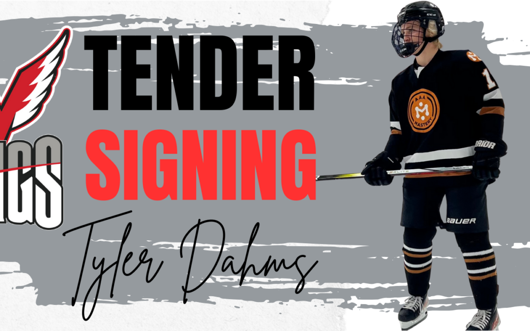 Wings Sign Tyler Dahms To Tender!