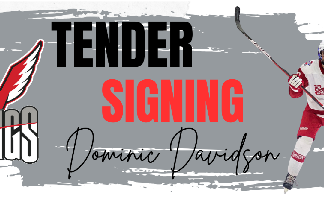 Wings Sign Forward Dominic Davidson To Tender